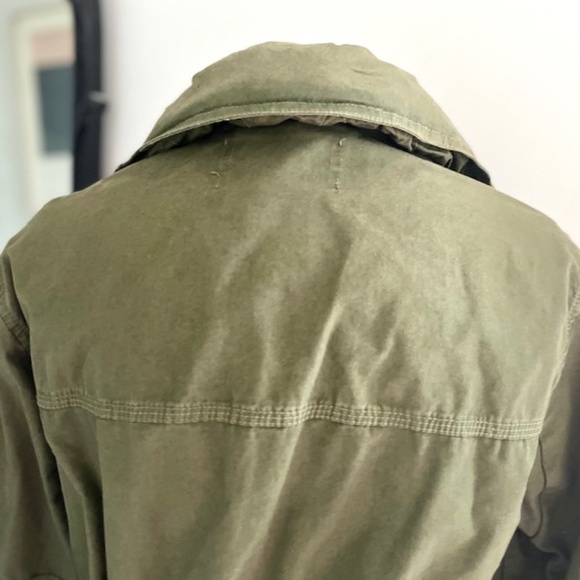 J.Crew Women's Utility Jacket Army Green Size small - Picture 8 of 10